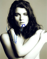 Crystal Renn Signed Autographed 8x10 Photo Hot Sexy Fashion Model COA VD