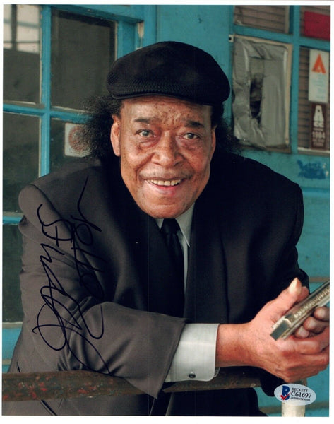 James Cotton Signed Autographed 8x10 Photo Muddy Waters Blues Beckett BAS COA