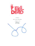 Jane Levy Signed Autographed EVIL DEAD 2013 Movie Script Screenplay COA