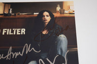 Jessica Jones Cast Signed 11x14 Photo x6 Krysten Ritter Carrie Anne Moss Eka COA