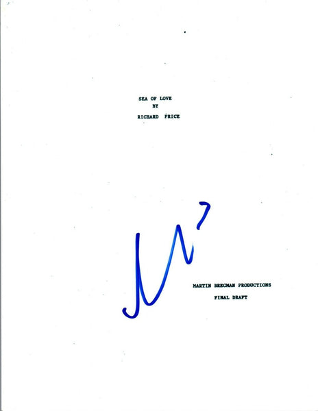 Al Pacino Signed Autographed SEA OF LOVE Full Movie Script COA