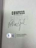 Rob Halford Signed Autographed Confess 1st Edition Book Judas Priest Beckett COA