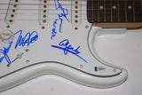 THE BEACH BOYS Signed Autographed Electric Guitar Brian Wilson +4 Beckett COA