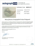 Brian Johnson Signed Autographed Full Size Acoustic Guitar AC/DC ACOA COA
