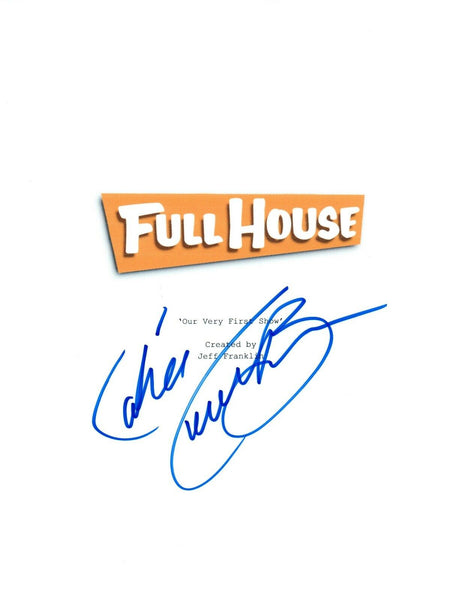 Candace Cameron Bure Signed Autographed FULL HOUSE Pilot Episode Script COA