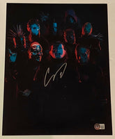 Corey Taylor Signed Autograph 11x14 Photo Slipknot Stone Sour Proof Beckett COA