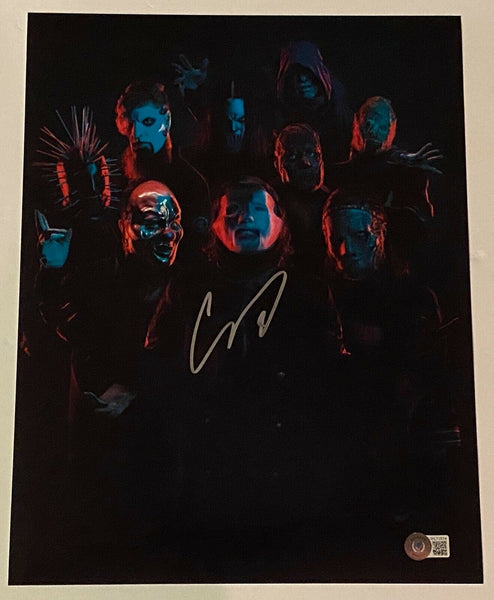 Corey Taylor Signed Autograph 11x14 Photo Slipknot Stone Sour Proof Beckett COA