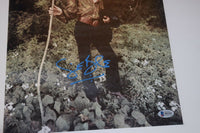 Ginger Baker Signed Autograph 11x14 Photo Cream Blind Faith Drummer Beckett COA