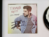 Thomas Rhett Signed Autographed Life Changes Framed CD Booklet Display ACOA COA