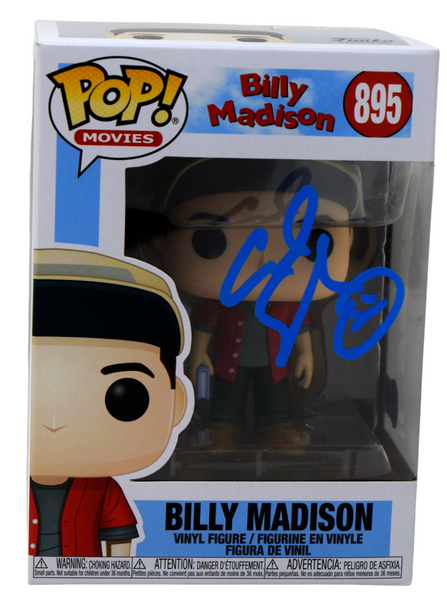 Adam Sandler Signed Funko Pop Billy Madison #895 Autograph Figure Beckett COA