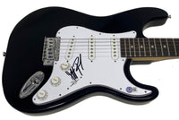 Jeff Pilson Signed Autographed Electric Guitar Foreigner Dokken Beckett COA
