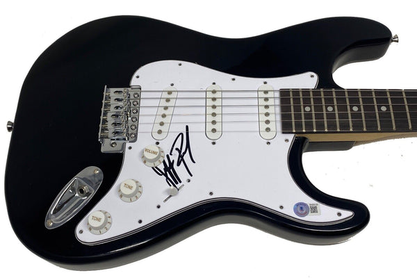 Jeff Pilson Signed Autographed Electric Guitar Foreigner Dokken Beckett COA