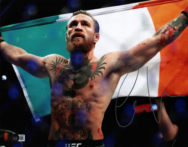 Conor McGregor Signed Autographed 11x14 Photo UFC MMA The Notorious Beckett COA