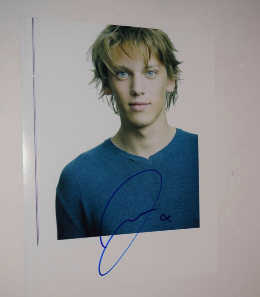 Jamie Campbell Bower Signed Autograph 11X14 Photo Mortal Instruments Actor COA