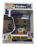 Antonio Brown Signed Autographed Funko Pop Pittsburgh Steelers #62 Beckett COA