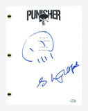 Steve Lightfoot Signed Autographed THE PUNISHER Pilot Script Showrunner ACOA COA