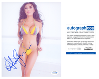 Stacey Shalene Signed Autographed 8x10 Photo Sexy Model ACOA COA