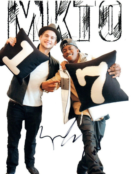 MKTO Signed Autographed 8x10 Photo Tony Oller & Malcolm David Kelley COA VD