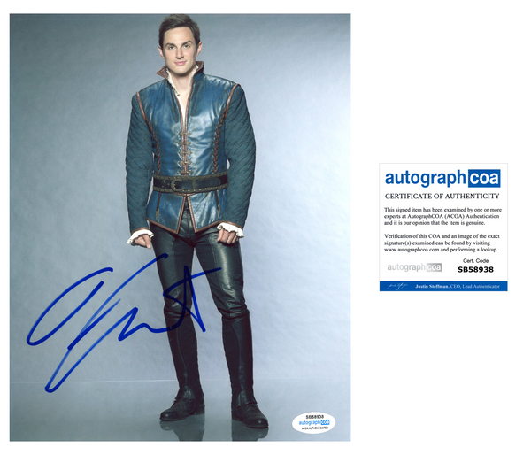 Andrew J West Signed Autograph 8x10 Photo Once Upon A Time Actor ACOA COA