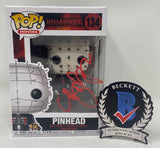 Clive Barker Signed Autographed Pinhead Funko Pop Hellraiser Figure Beckett COA