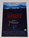 James Caan Signed Autographed Misery 11x17 Movie Poster Photo Horror Beckett COA