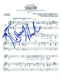 Anthony Rossomando Signed Autographed A Star Is Born SHALLOW Sheet Music COA
