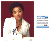 Amandla Stenberg Signed Autograph 8x10 Photo The Acolyte Star Wars ACOA COA