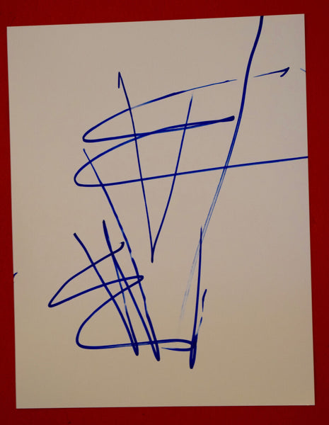 Eric Wilson Bassist of Sublime Hand Drawn Signed Autographed Sketch Drawing B