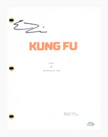 Eddie Liu Signed Autographed Kung Fu Pilot Episode Script Screenplay ACOA COA