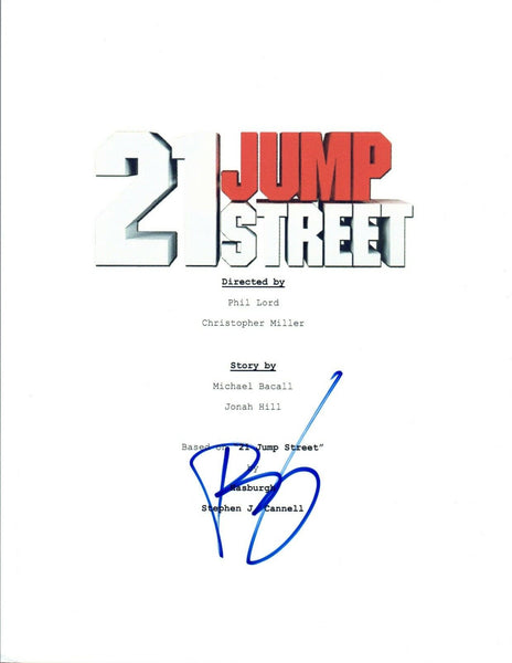 Phil Lord Signed Autographed 21 JUMP STREET Movie Script COA VD