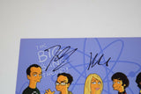 The Big Bang Theory Cast Signed Autographed 11x14 Photo x4 Jim Parsons Cuoco COA