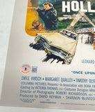 Quentin Tarantino Signed Once Upon A Time In Hollywood Movie Poster Beckett COA