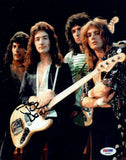 John Deacon Signed Autograph 8x10 Photo QUEEN Bassist PSA/DNA COA Proof