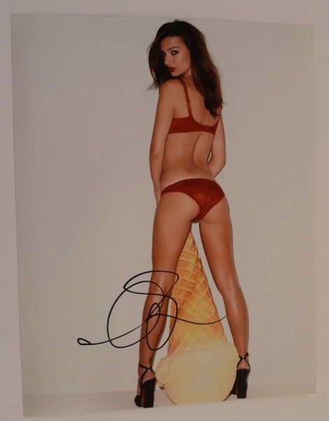 Emily Ratajkowski Signed Autographed 11x14 Photo Hot Sexy Model COA VD