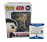 Oscar Isaac Signed Autographed Poe Dameron Star Wars Funko Pop Beckett BAS COA