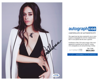 Jeanine Mason Signed Autographed 8x10 Photo Roswell, New Mexico Actress ACOA COA