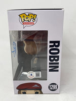 Maya Hawke Signed Funko Pop Stranger Things Robin #1299 Autograph Beckett COA