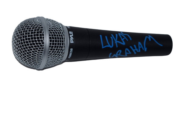 Lukas Graham Signed Autograph Microphone Lukas Forchhammer Band 7 Years ACOA COA