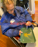 Boston George Jung Signed 12x8" Rolling Tray Blow Movie Smuggler Beckett COA