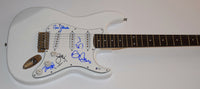 THE BEACH BOYS Signed Autograph Guitar Wilson Love Jardine Johnston Marks BAS