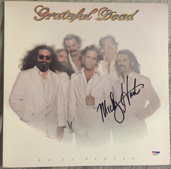 Mickey Hart Signed Autograph Grateful Dead Go To Heaven Record Album PSA/DNA COA