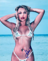 Mia Gray Signed Autographed 8x10 Photo Hot Sexy Playboy Playmate Model COA