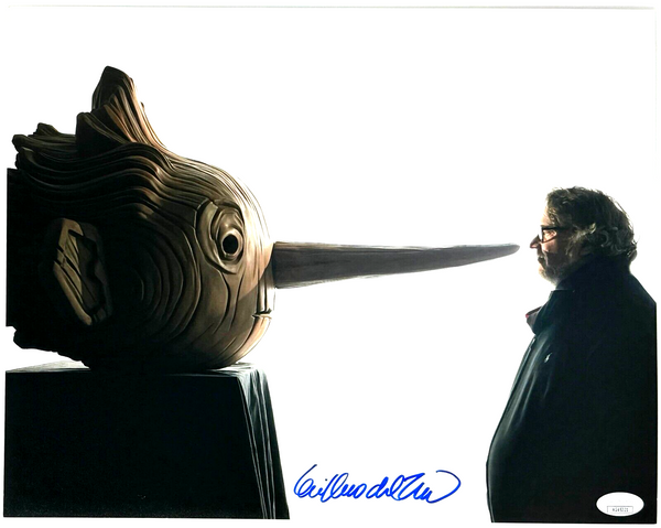 Guillermo Del Toro Signed Autograph 11x14 Photo Pinocchio Director JSA COA