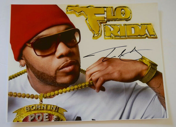 Flo Rida Signed Autographed 11x14 Photo Hip Hop Rapper COA VD