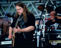 Warren Haynes Signed Autograph 8x10 Photo Gov't Mule Allman Brothers Beckett COA