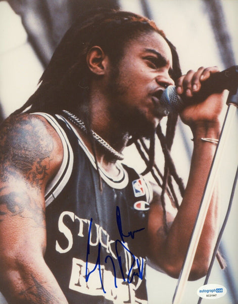 Lajon Witherspoon Sevendust Signed Autograph 8x10 Photo Lead Singer ACOA COA