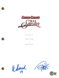 Cheech Marin & Tommy Chong Signed Autograph Up In Smoke Movie Script Beckett COA