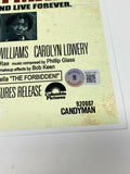 Bernard Rose Signed Autographed Candyman 12x18 Movie Poster Horror Beckett COA