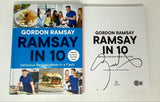 Gordon Ramsay Signed Autographed Ramsay In 10 Hardcover Book Chef Beckett COA