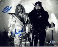 Cheech Marin & Tommy Chong Signed Autographed 8x10 Photo Beckett BAS COA